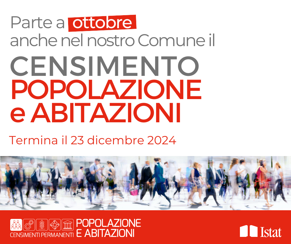 Censimento permanente della popolazione e delle abitazioni anno 2024